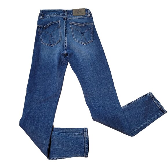 Calvin Klein Women's Size 26 Jeans High Waist Leggings Style Denim Medium Wash - Picture 2 of 7